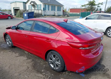 2018 Hyundai Elantra Value Edition from USA, damaged, VIN 5NPD84LF7JH267397